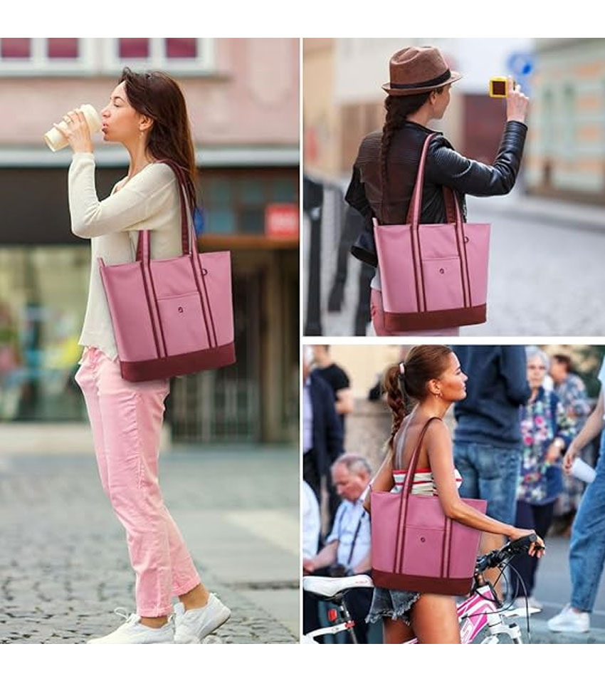 Cумка-шоппер Qiderfis Tote pink