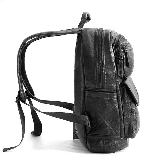 Женский черный рюкзак R-cruzo 8005 black