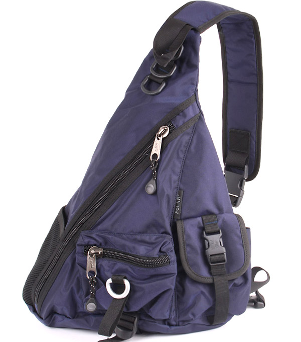 Рюкзак на одной лямке Polar 1378 blue