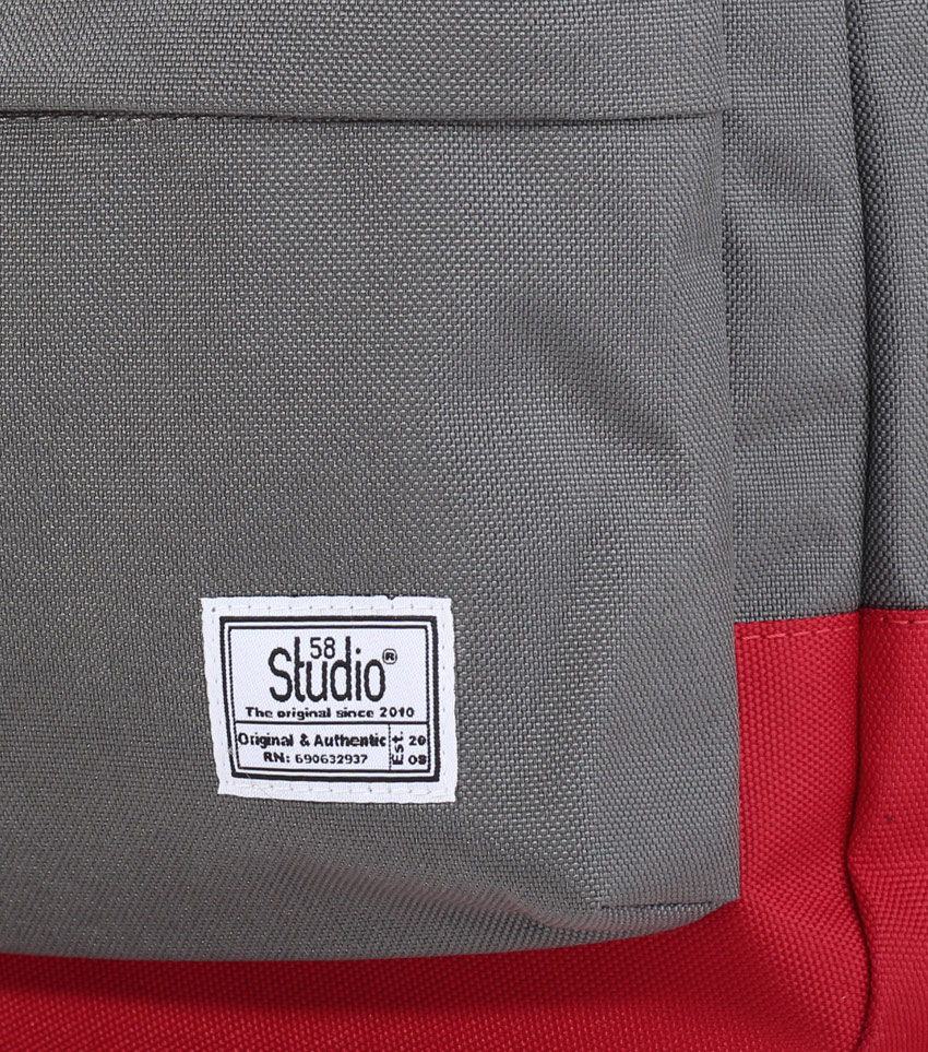 Рюкзак Studio58 M310 grey_red