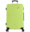 Большой чемодан спиннер L'case New-Delhi Light green (71 см)