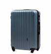 Средний чемодан Wings Flamingo 2011-3 - Silver blue (65 см)