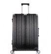 Средний чемодан спиннер L'case Abu Dhabi black (68 см)