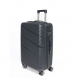 Средний чемодан Belchem diagonal dark grey -M- (65 см)