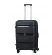 Средний чемодан Eurobags 10 black -M- (65 см)