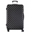 Большой чемодан спиннер L'case Phatthaya black (76 см)