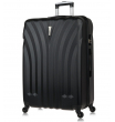 Большой чемодан спиннер L'case Phuket black (76 см)