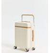 Малый чемодан L-case Roma (S - 55 см) светлый ~ручная кладь~