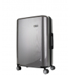 Средний чемодан Global Case Elit SV038-АC065-24 - серебро
