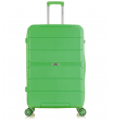 Большой чемодан спиннер L-case Singapore - Light green (78 см)