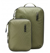Набор сумок для компрессионной упаковки Thule cube set TCCS201 Soft Green