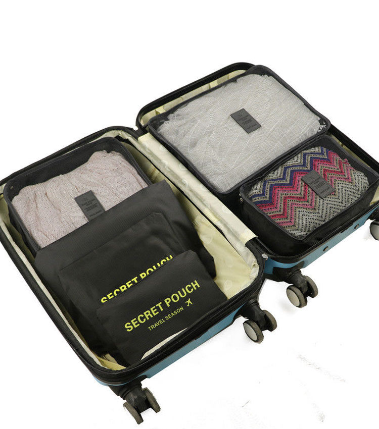 Набор сумок для чемодана Emkertion SP-6 black