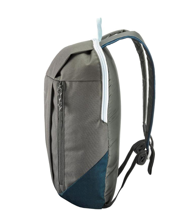 Рюкзак NH100 10 Л QUECHUA - ash khaki